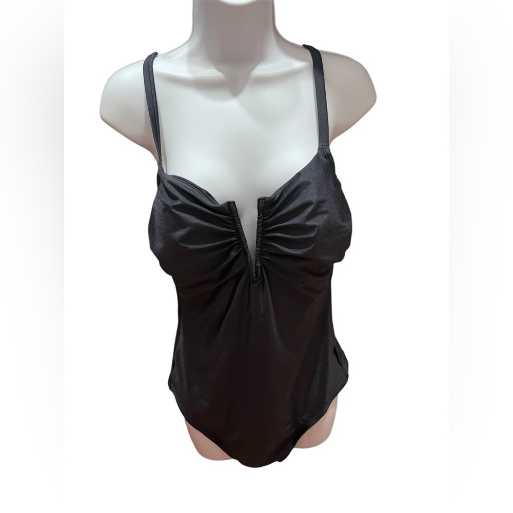 NWT Shade & Shore blue bathing suit